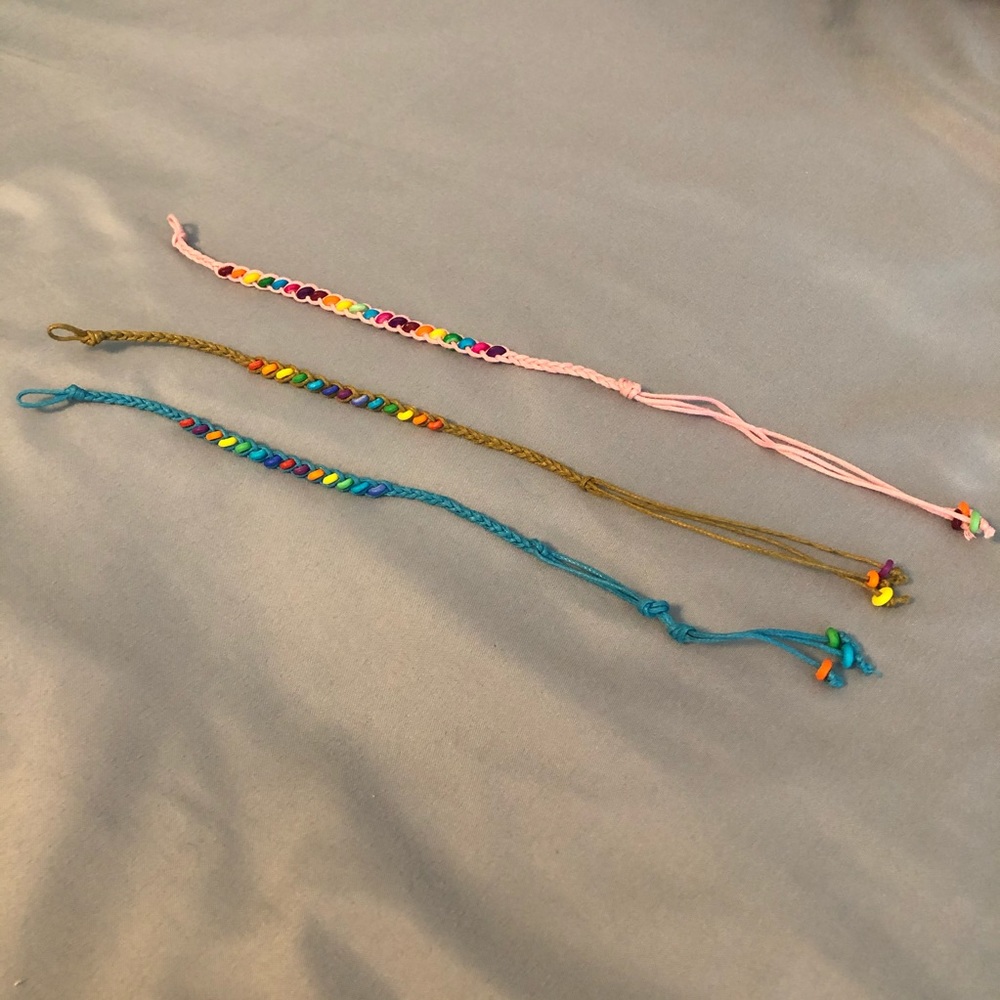Handmade friendship bracelets